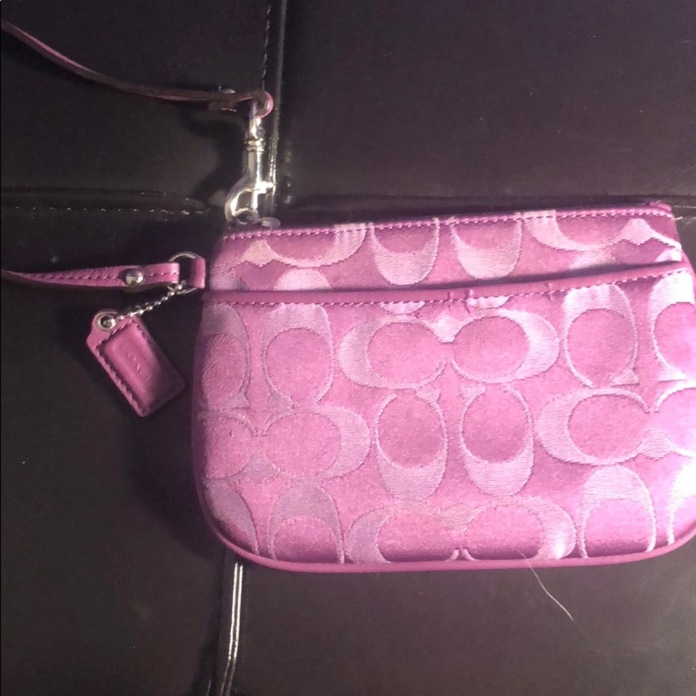Coach wristlet